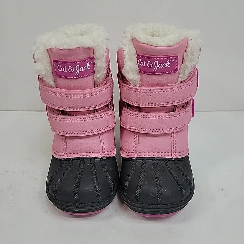 Cat‎ & Jack Toddler Winter Waterproof Boots Size 6 Thermolite Echomode Non Slip